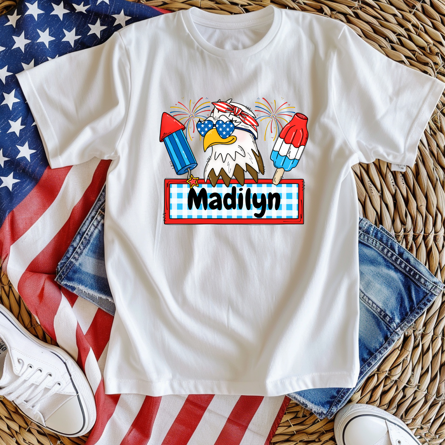 Girl Custom name DTF Transfer ONLY