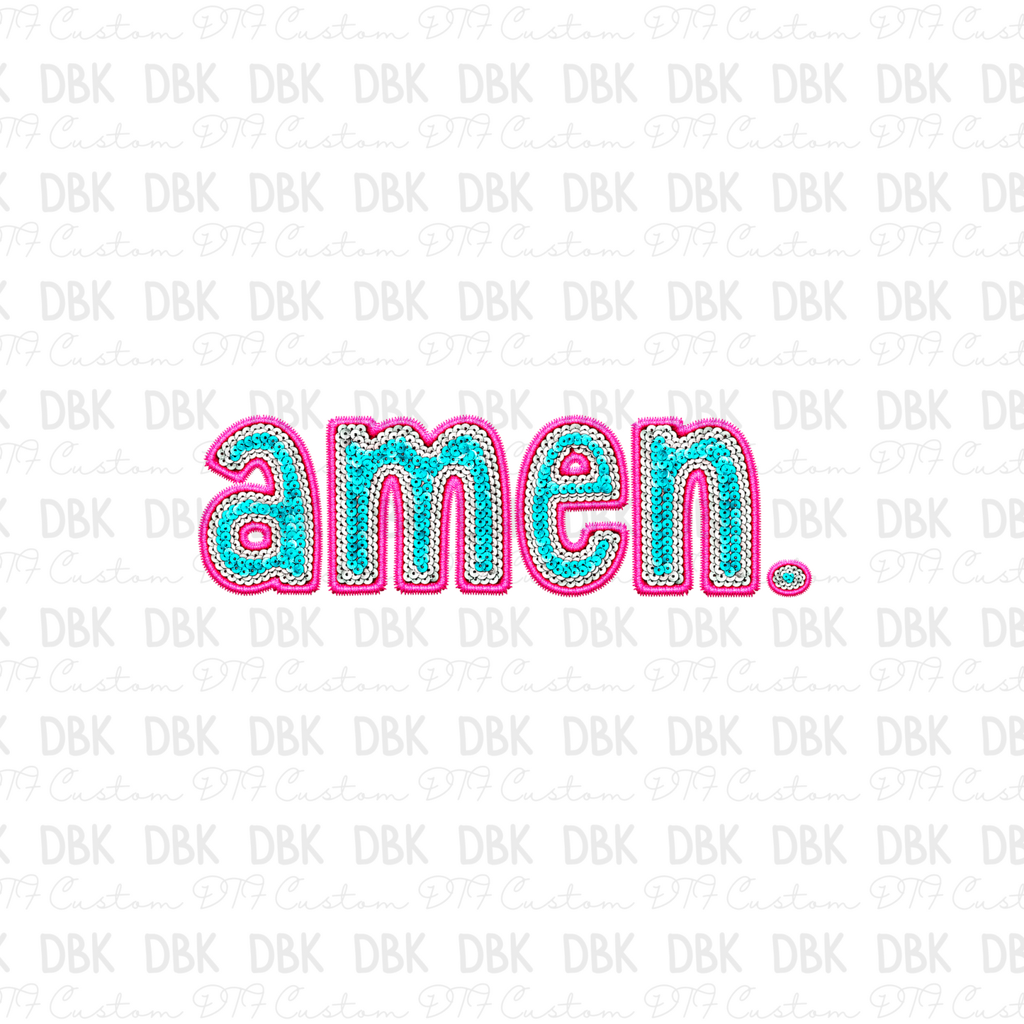 Amen DTF transfer FT27