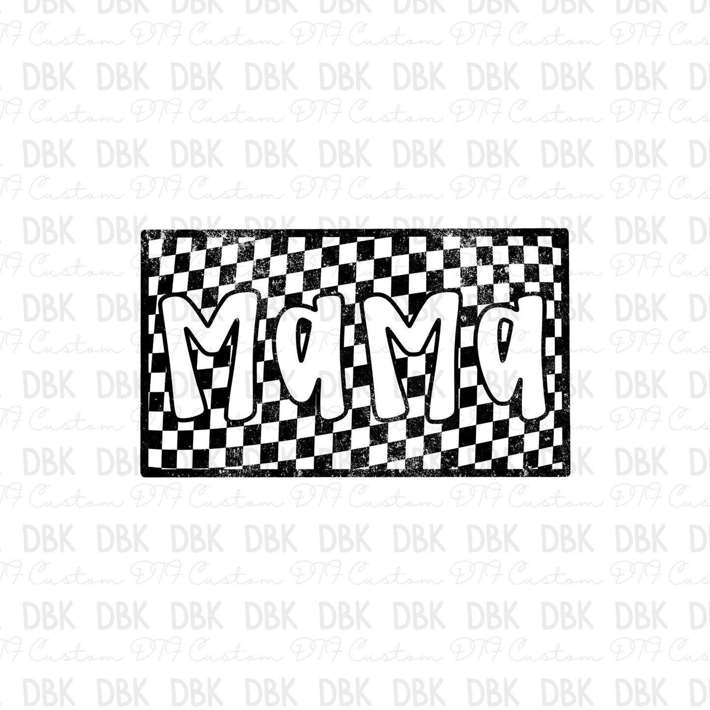 BLACK MAMA DTF TRANSFER N290