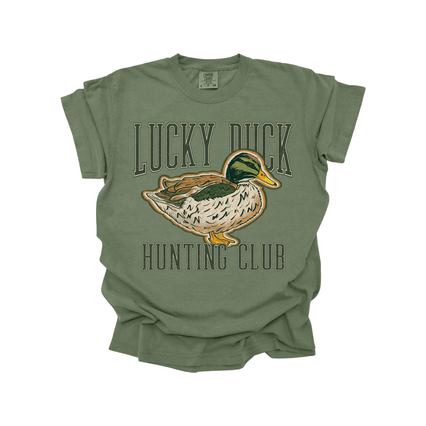 Lucky Duck Hunting Club DTF Transfer