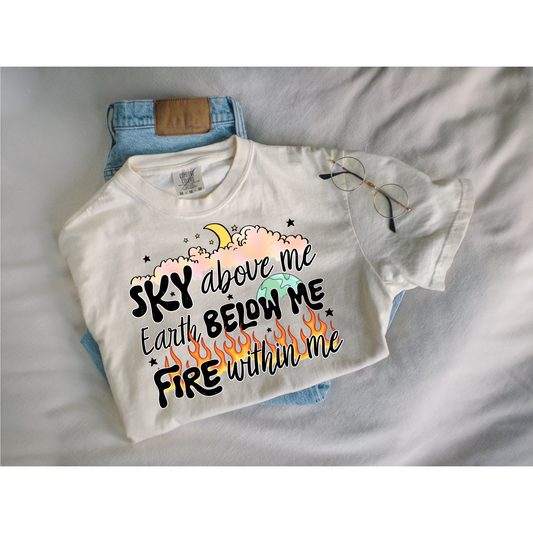 Sky above me DTF Transfer FT38