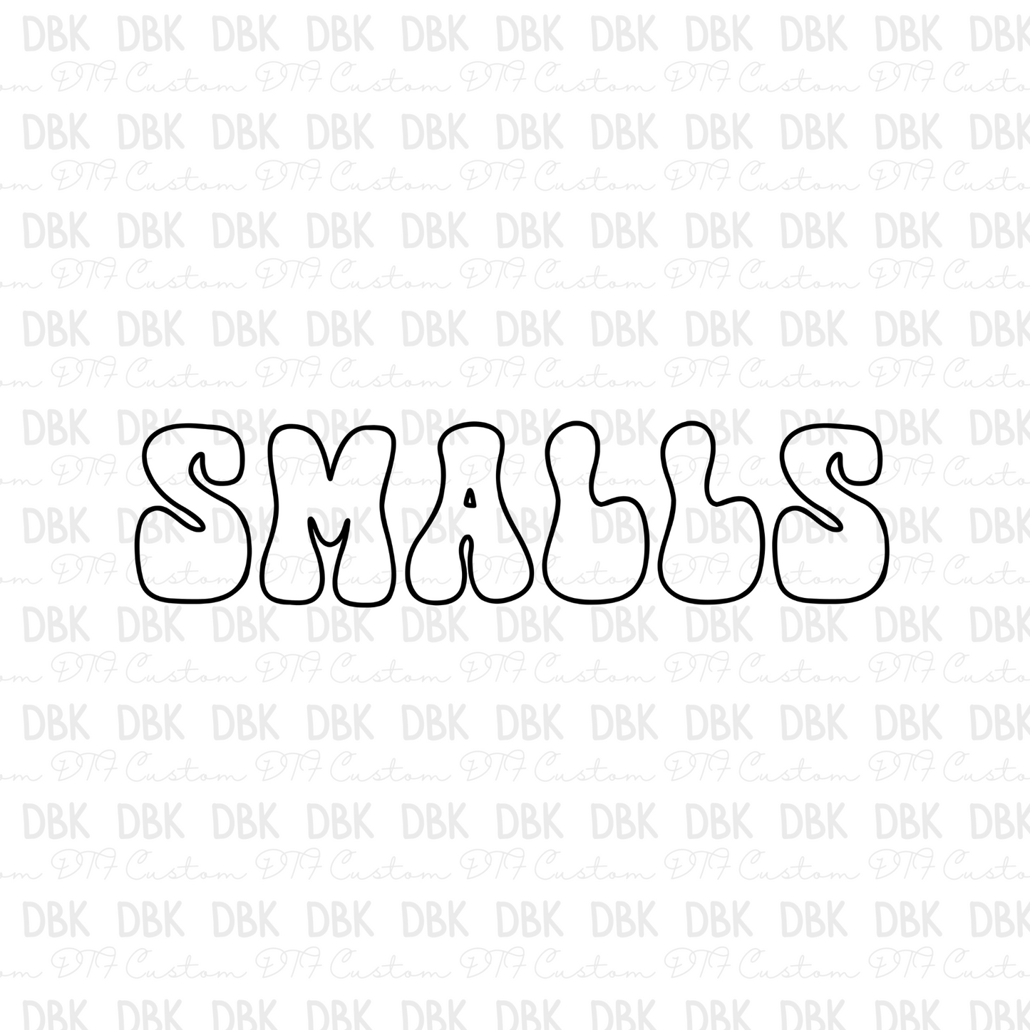 Smalls DTF transfer I23
