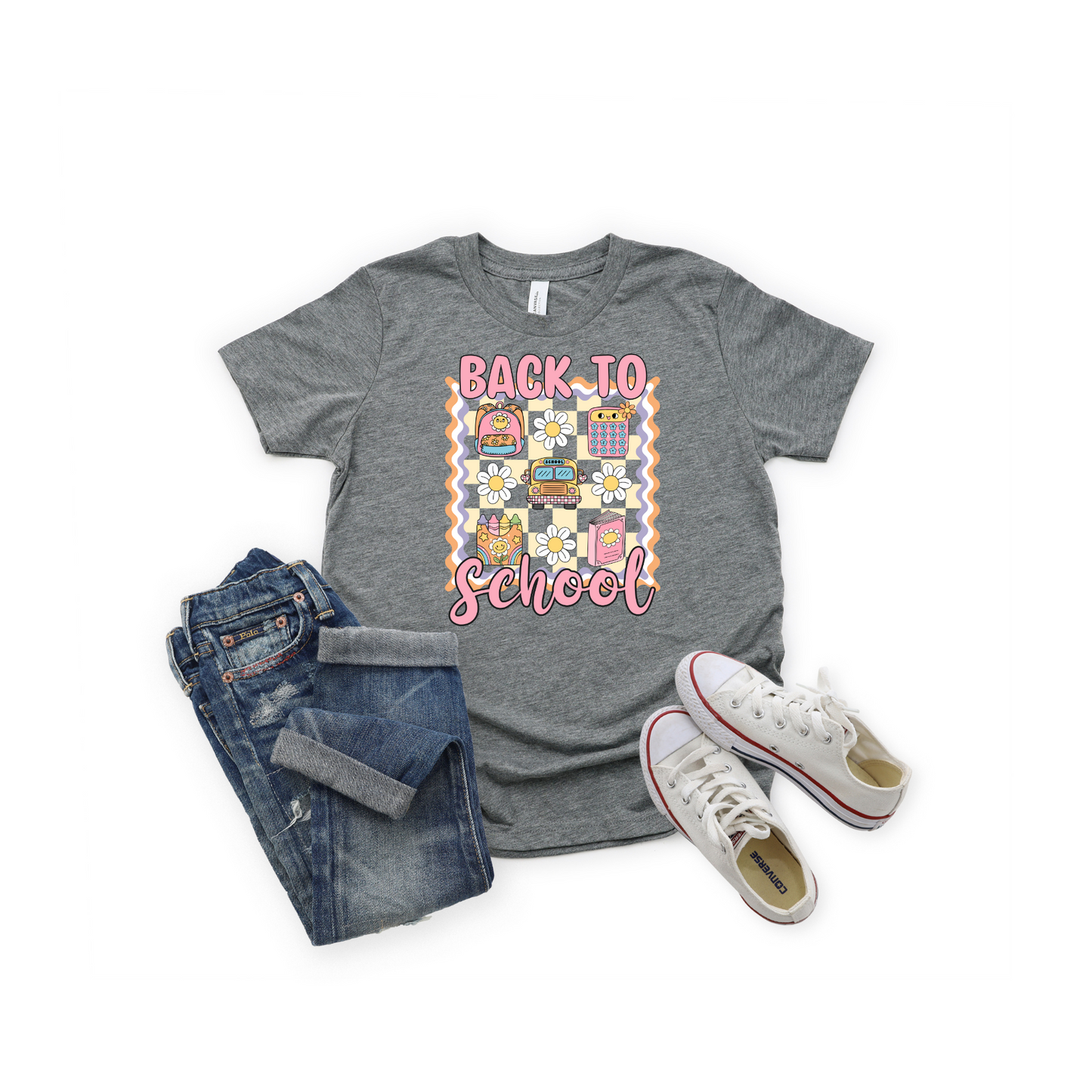 Back to School DTF Transfer A168