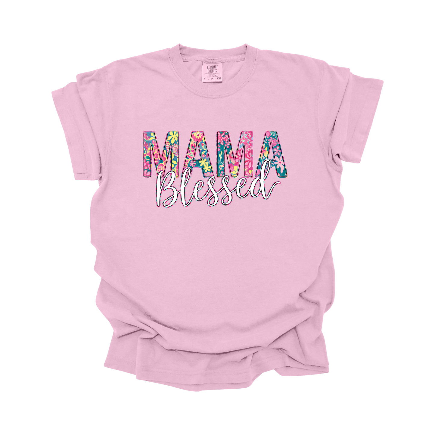 Blessed mama DTF Transfer