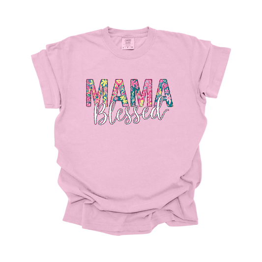 Blessed mama DTF Transfer