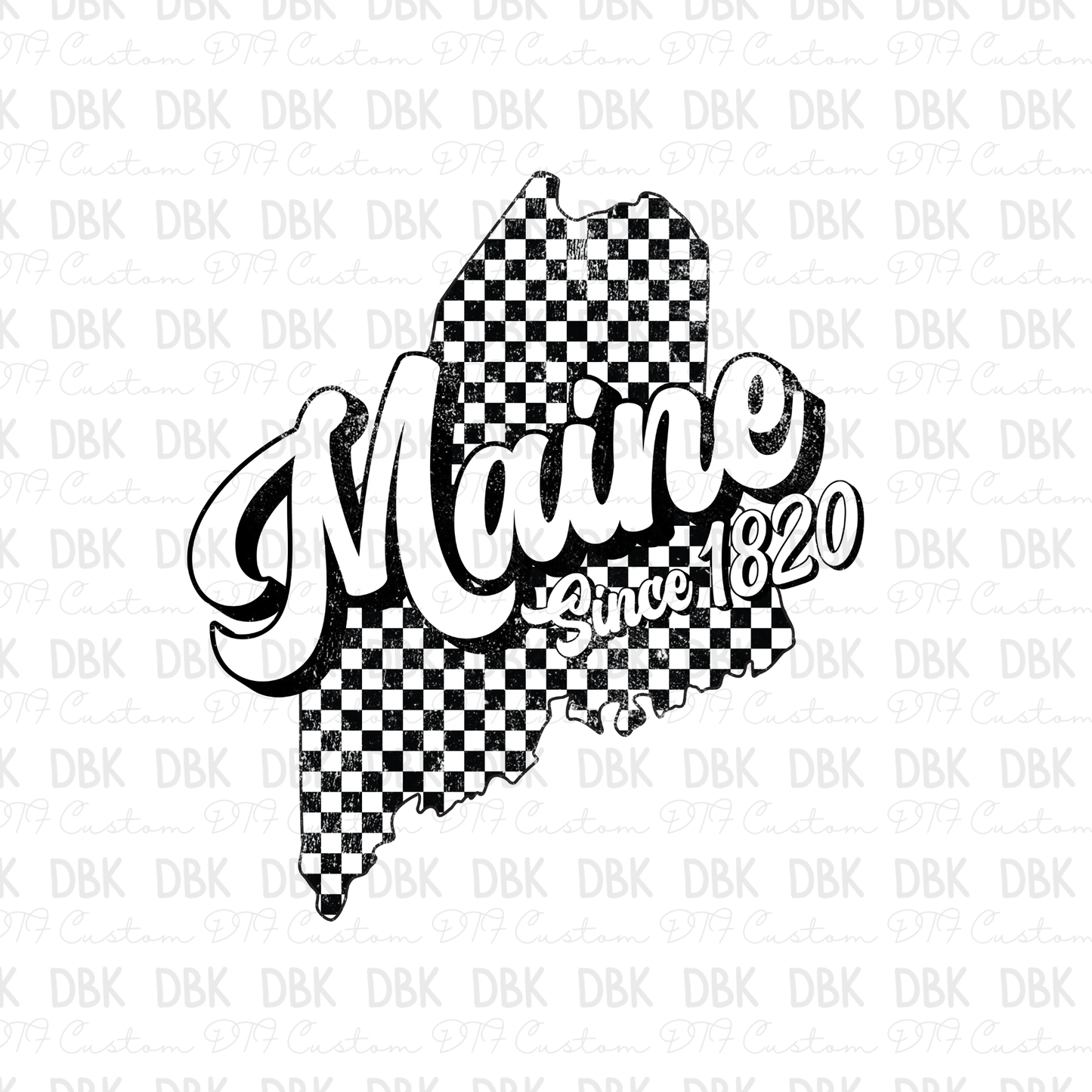 Maine DTF transfer M80