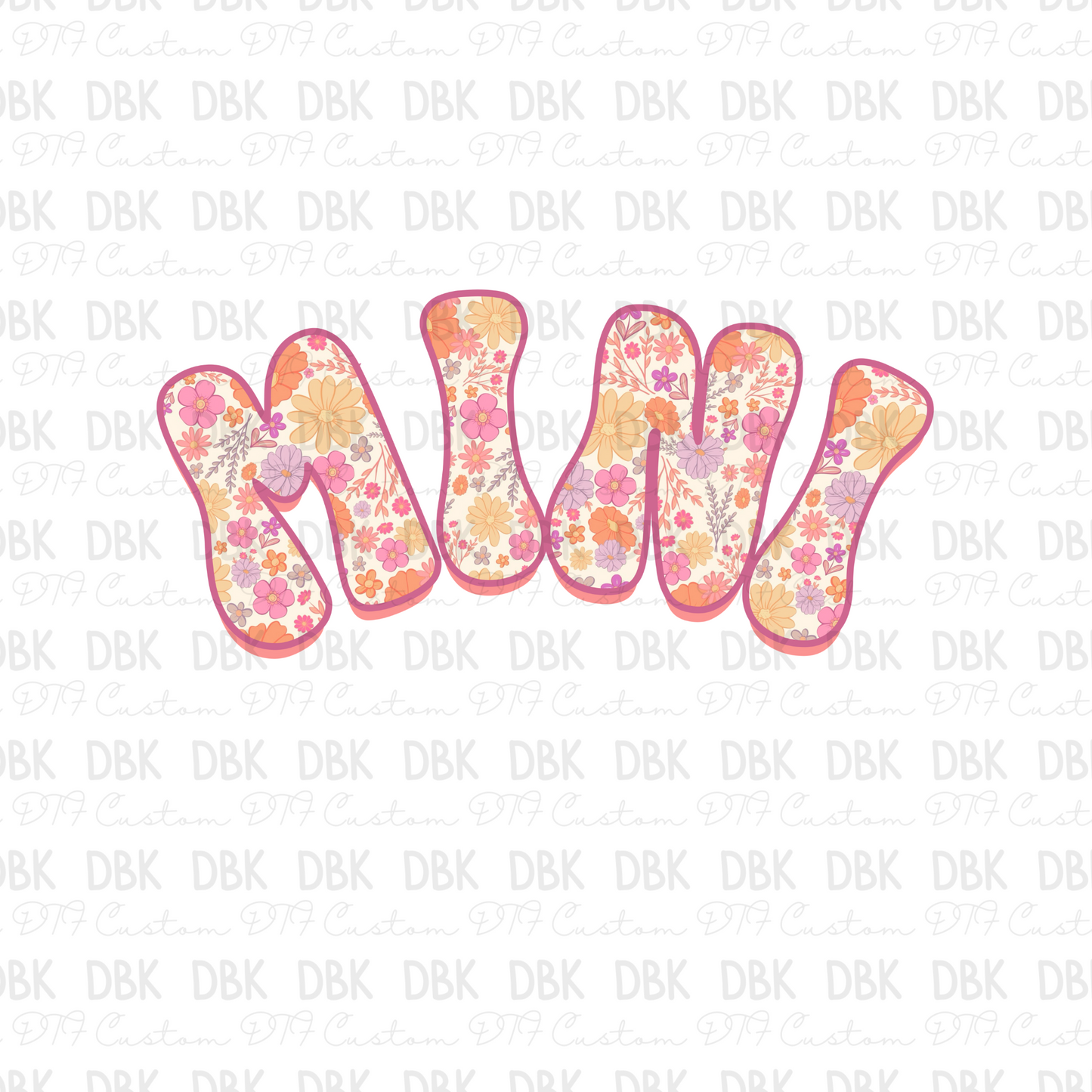 Mini DTF transfer K60