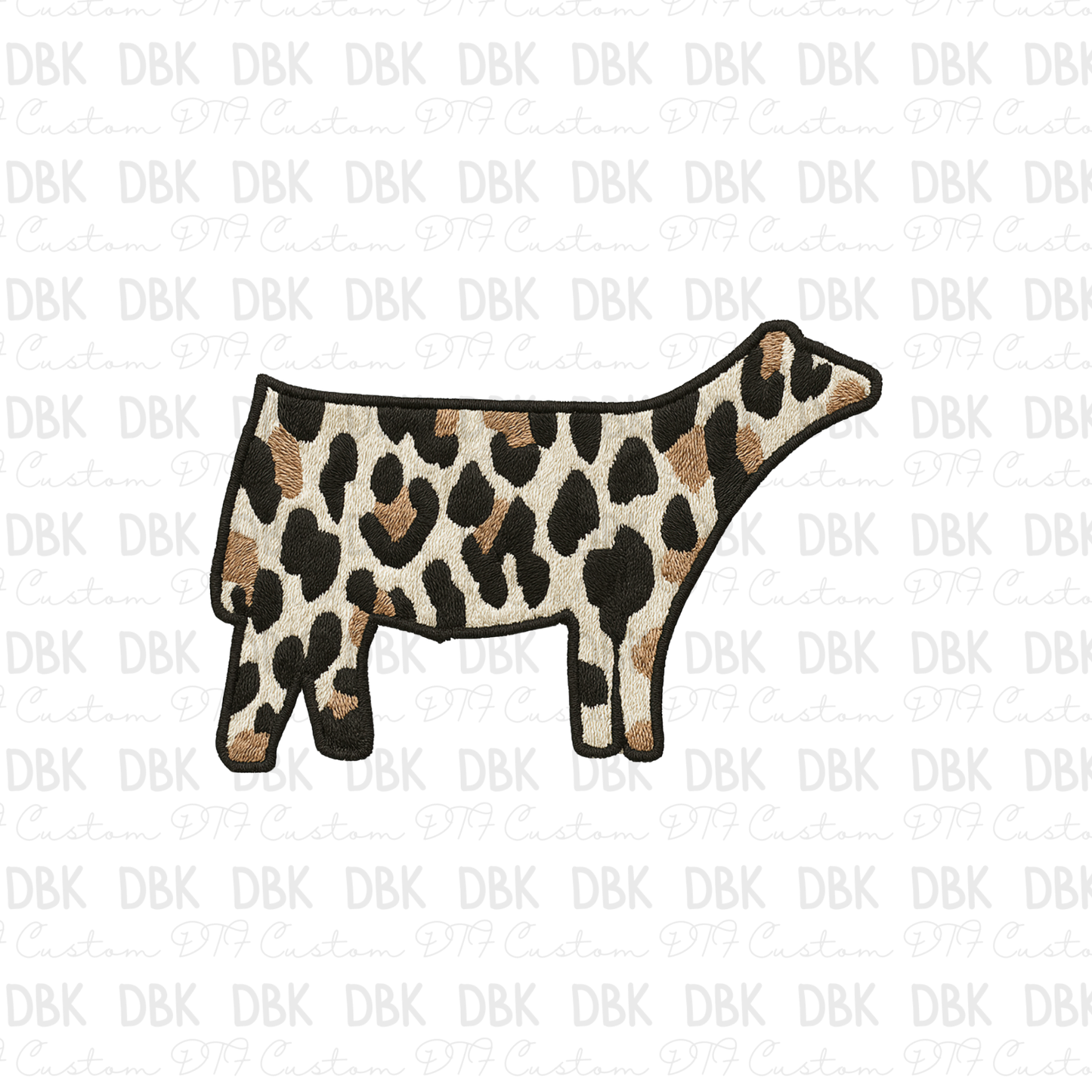 Cow DTF transfer B322