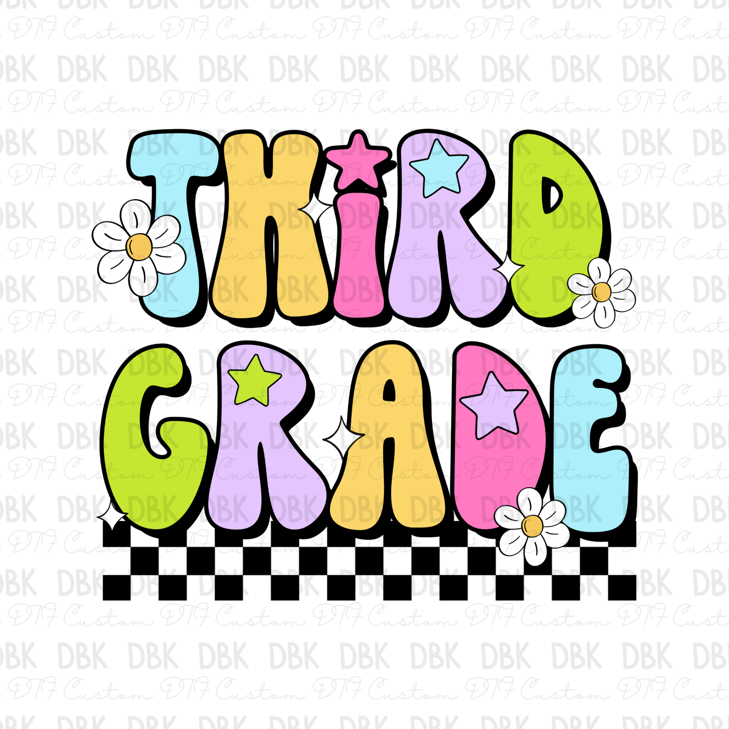 3rd Grade DTF Transfer
