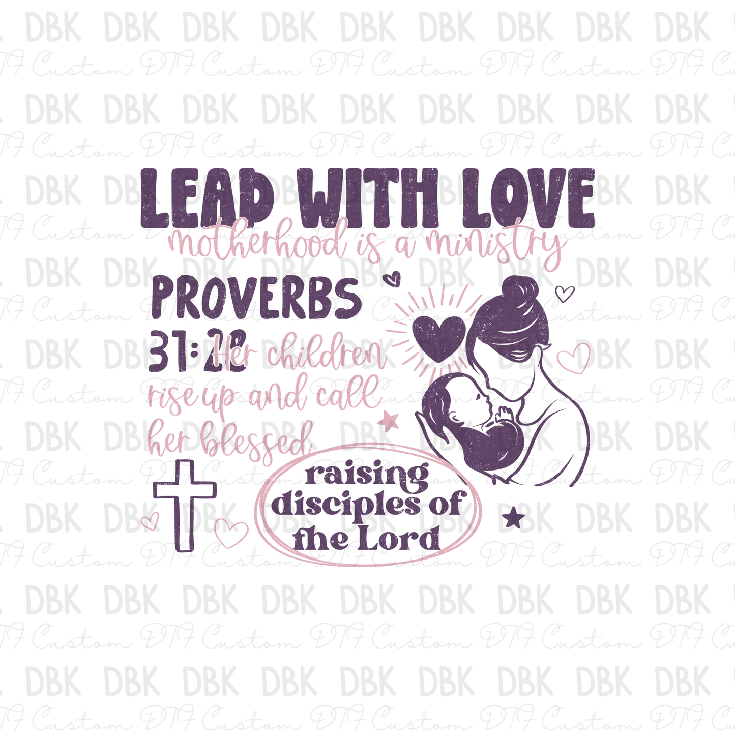 Lead with loveDTF Transfer