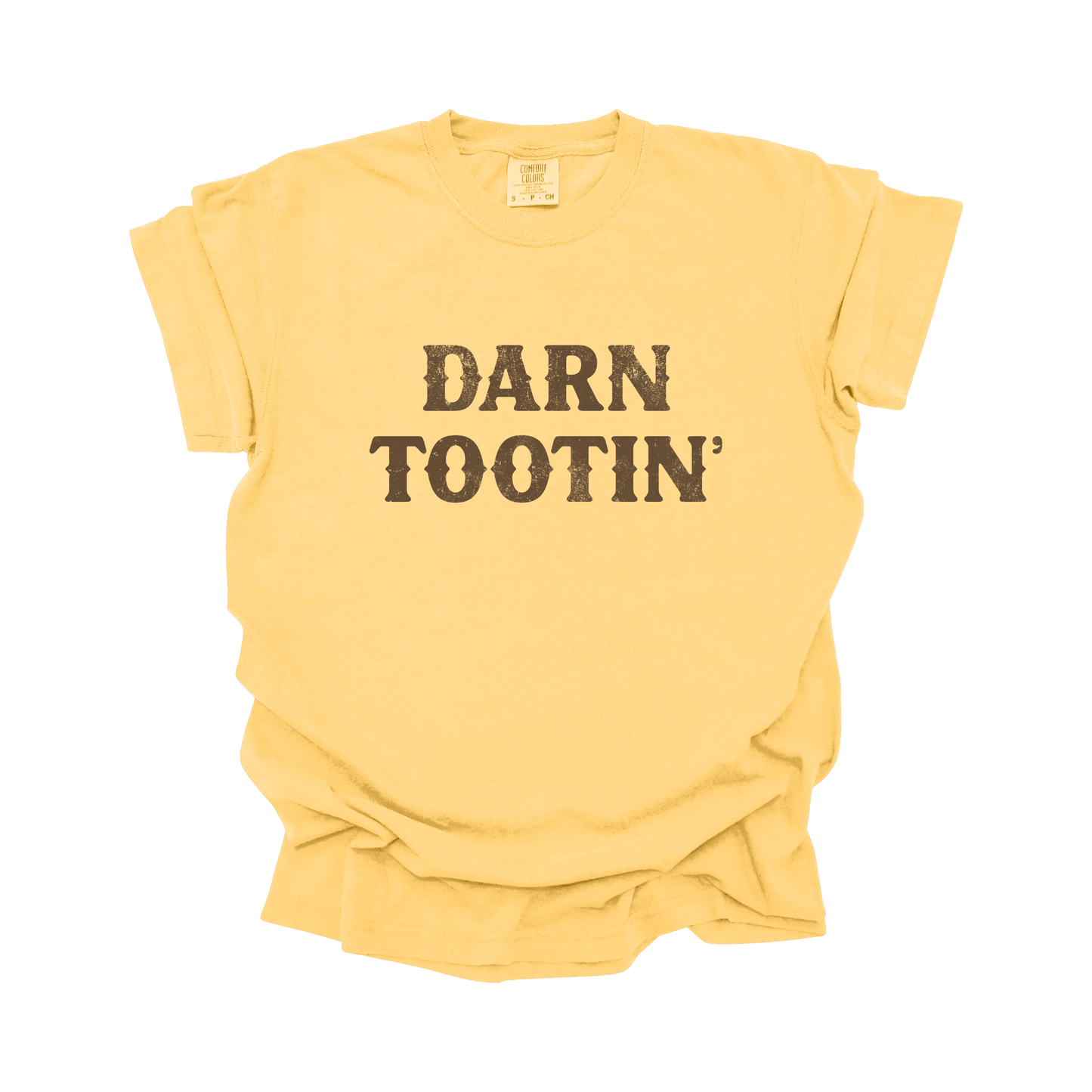 Darn Tootin' DTF Transfer BROWN Z16