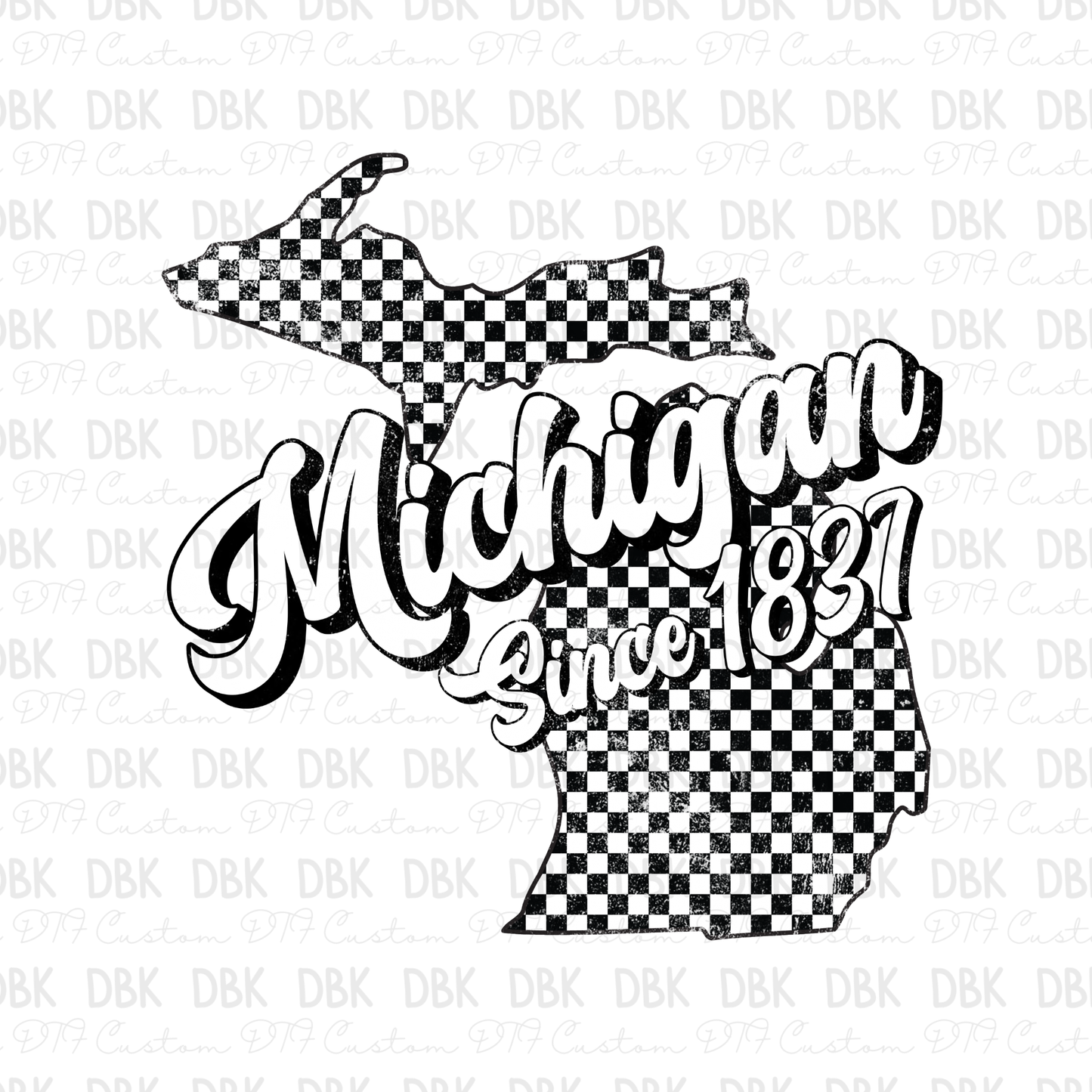 Michigan DTF transfer M84