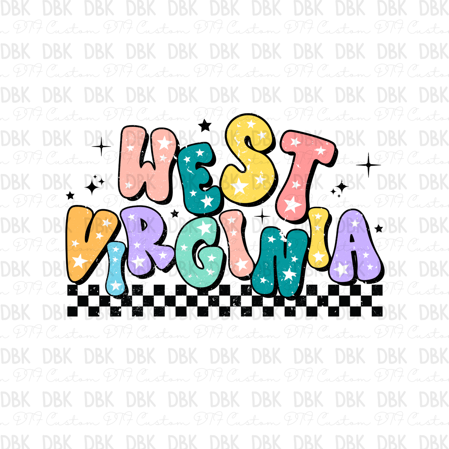 West Virginia DTF transfer
