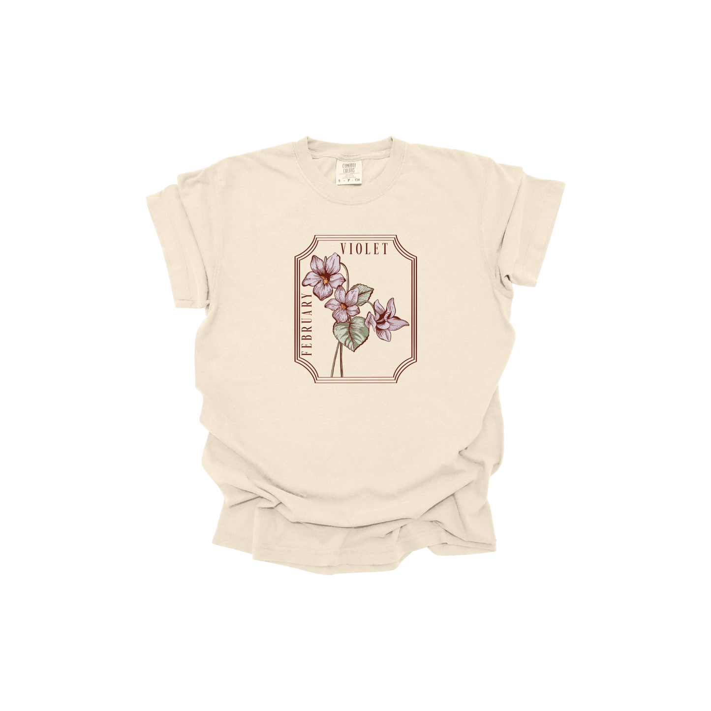 February Floral DTF transfer