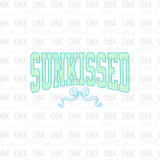 Sunkissed DTF Transfer BLUE