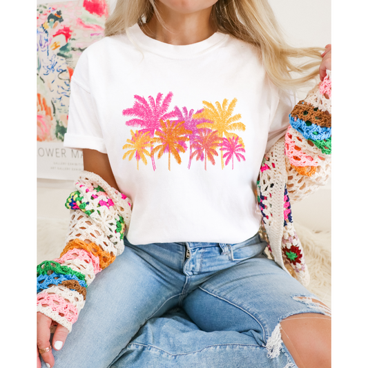 Palm Trees DTF Transfer