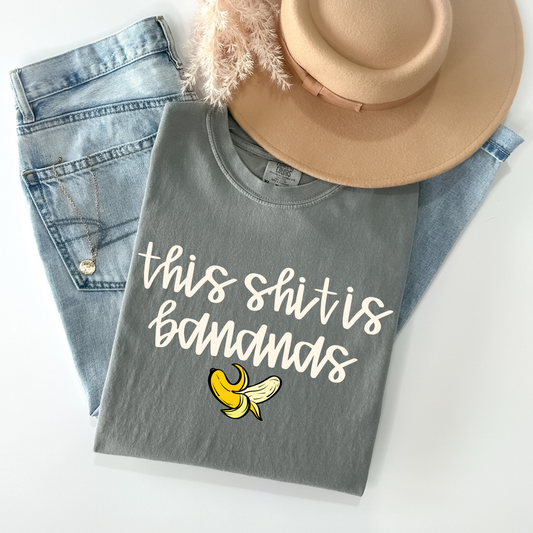 This shit is bananas DTF Transfer CREAM I312