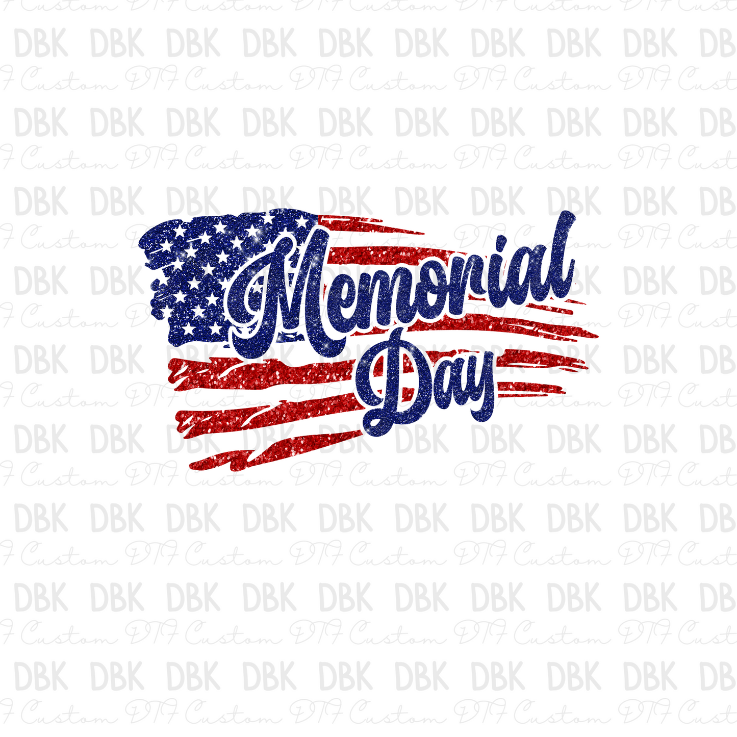 Memorial Day DTF Transfer R126