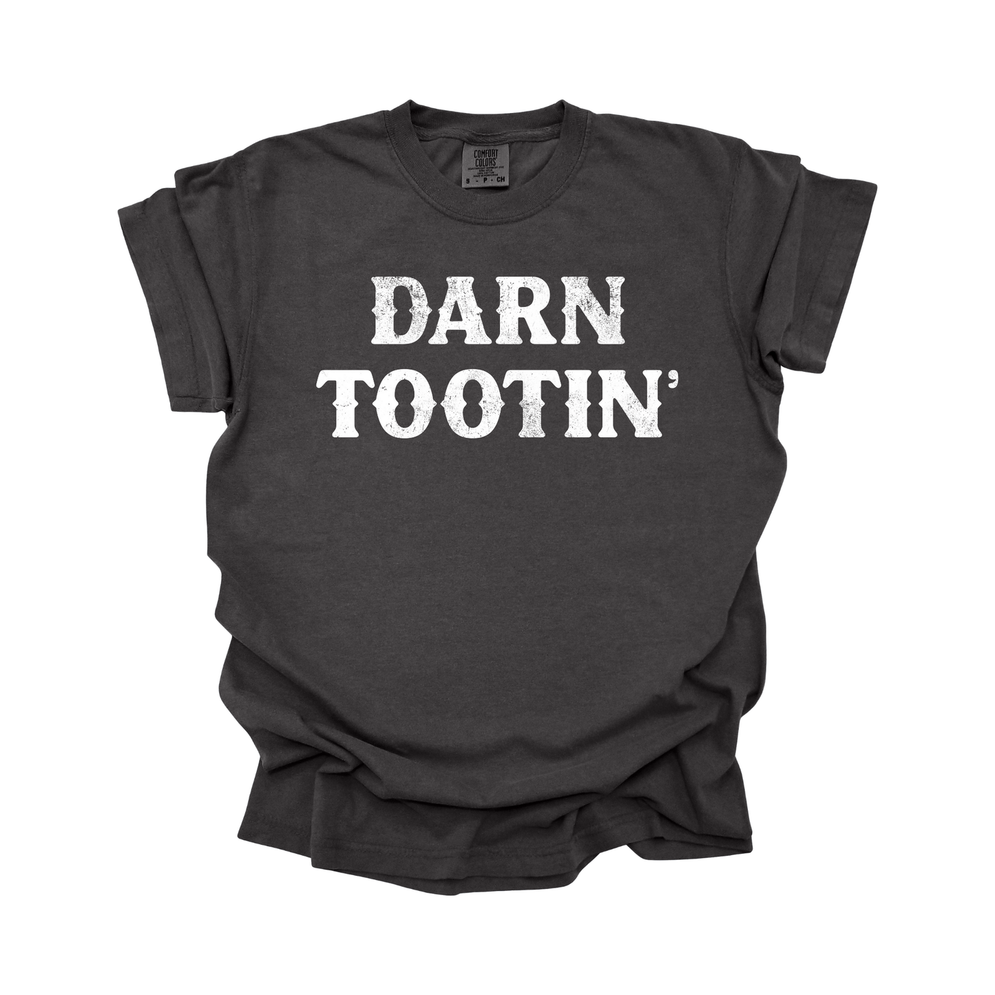 Darn Tootin' DTF Transfer WHITE Z18