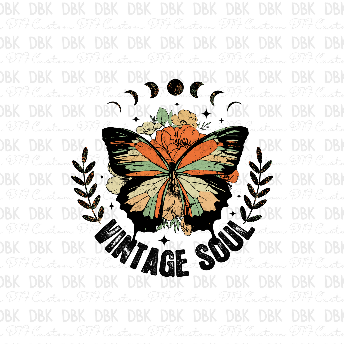 vintage soul DTF Transfer
