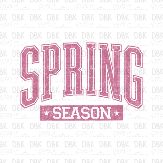 Spring Season DTF Transfer PINK