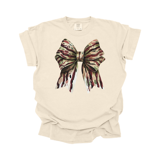 Camo Bow DTF Transfer