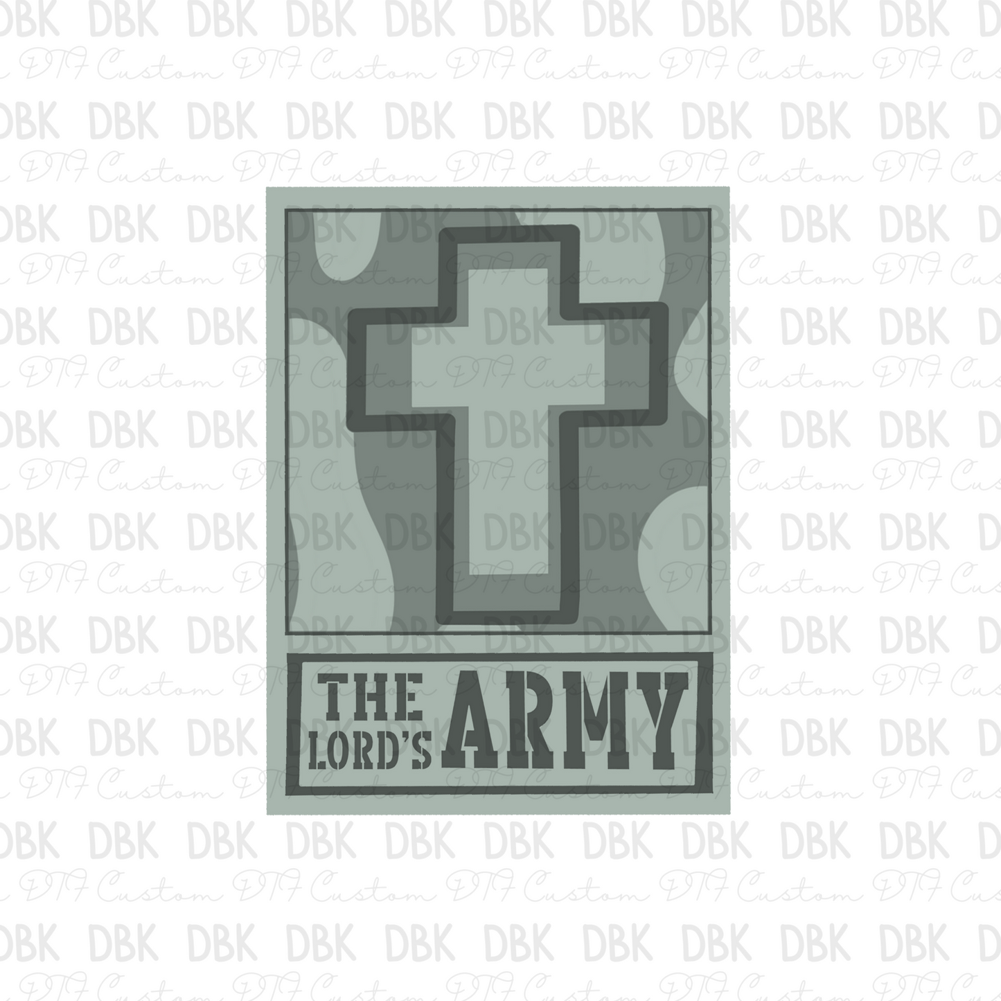 The Lords Army DTF Transfer FT86