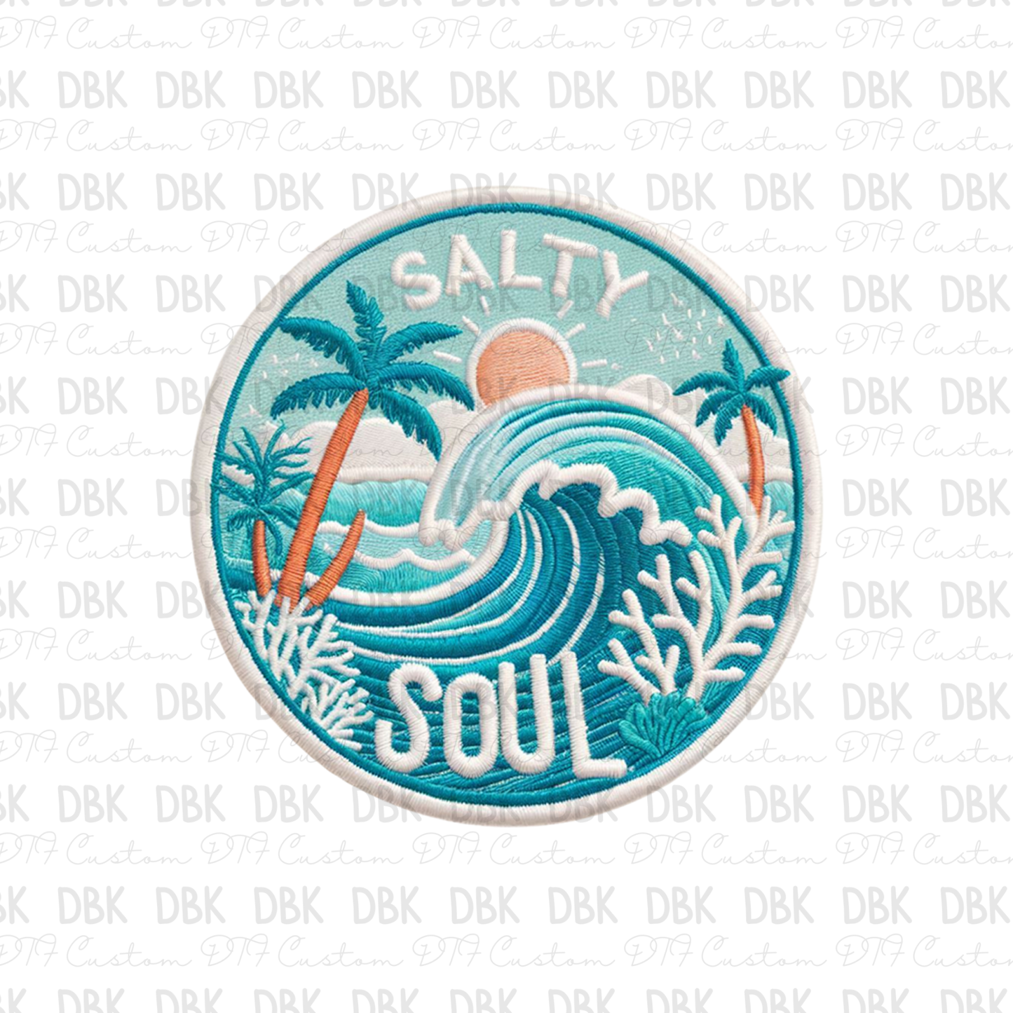 Salty Soul DTF transfer B2