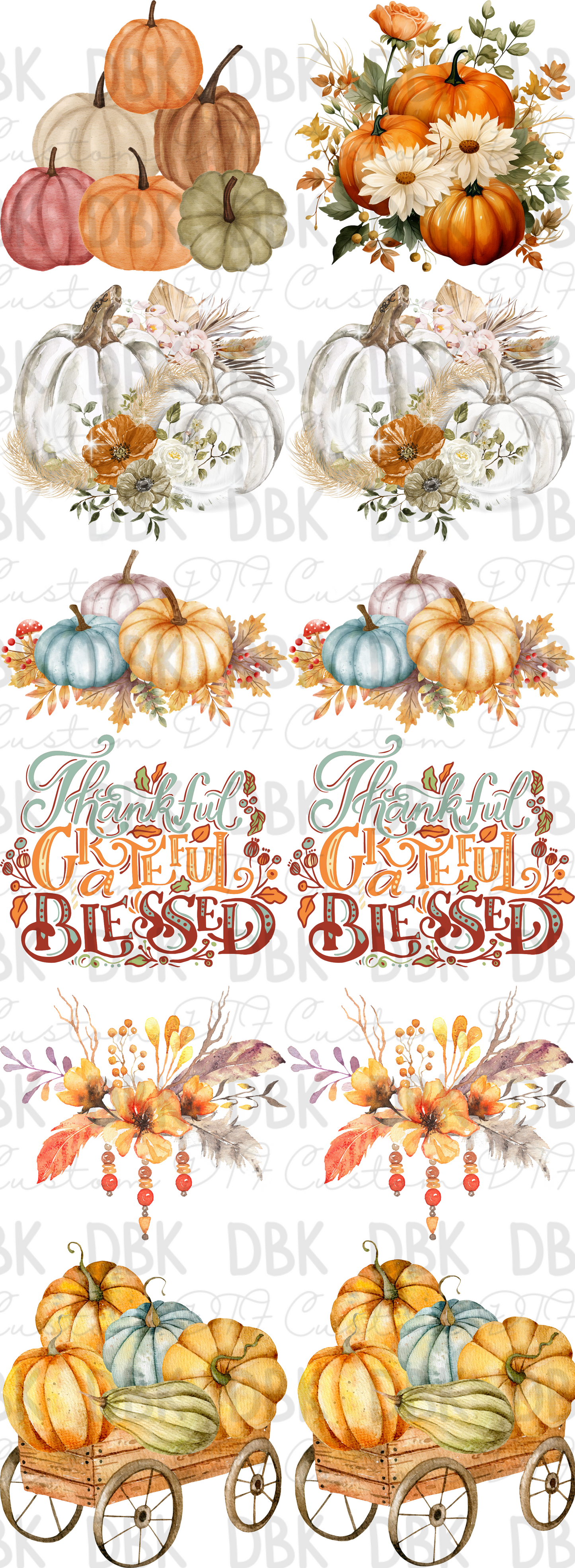 Fall Pre-Made Gang Sheet 60in P95