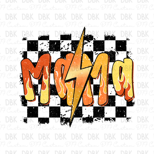 Fire Mama DTF Transfer N233