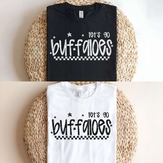 BUFFALOES DTF Transfer BLACK M175