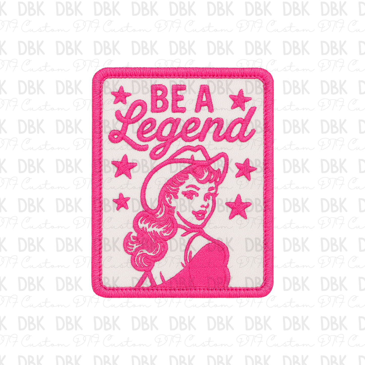 Be a legend DTF transfer B309