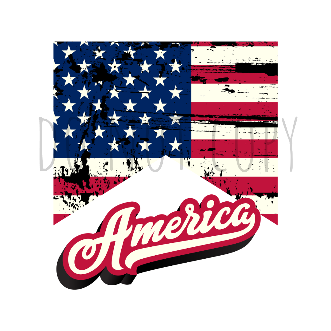 America DTF transfer R83