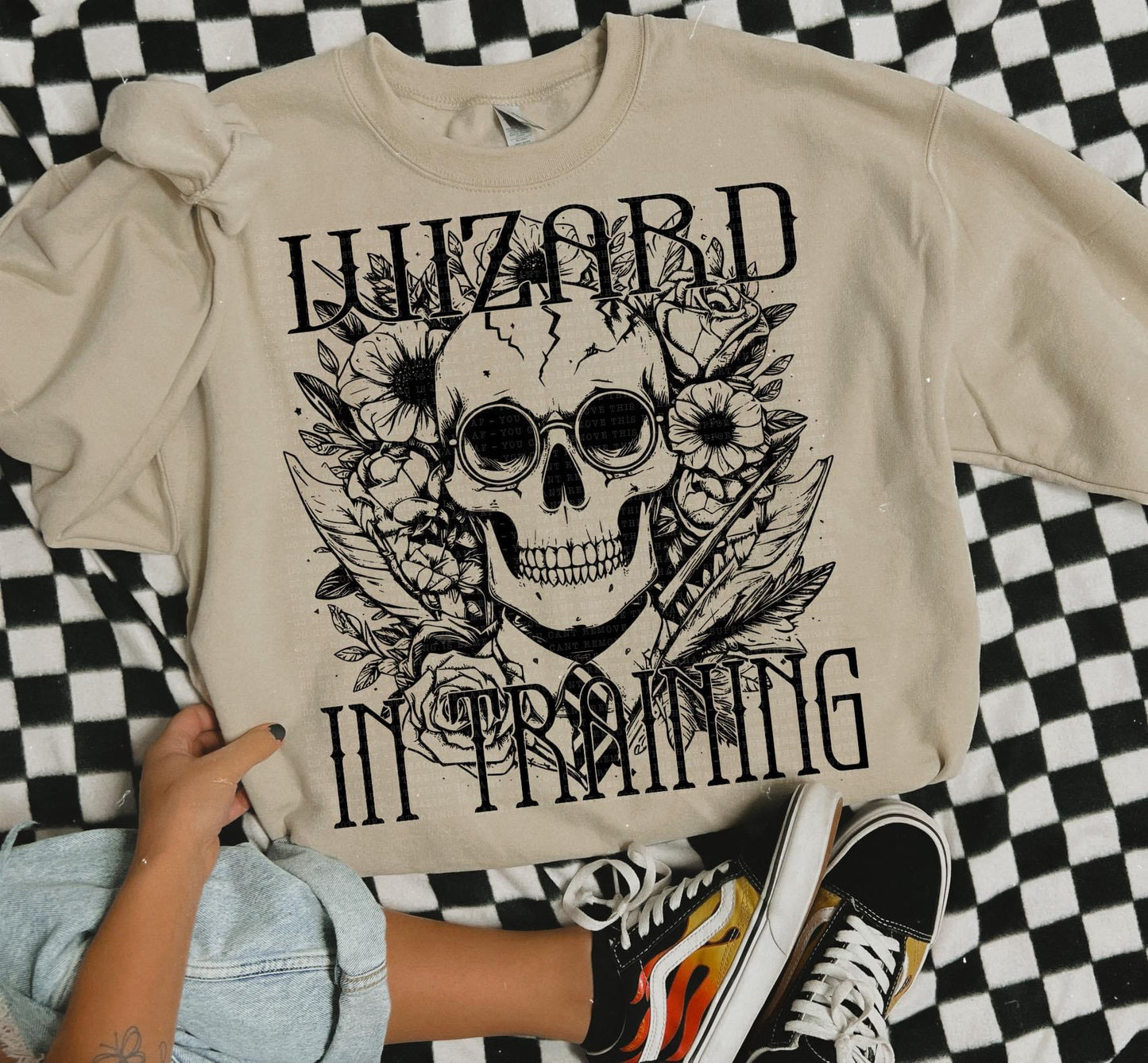 Wizard in training DTF transfer