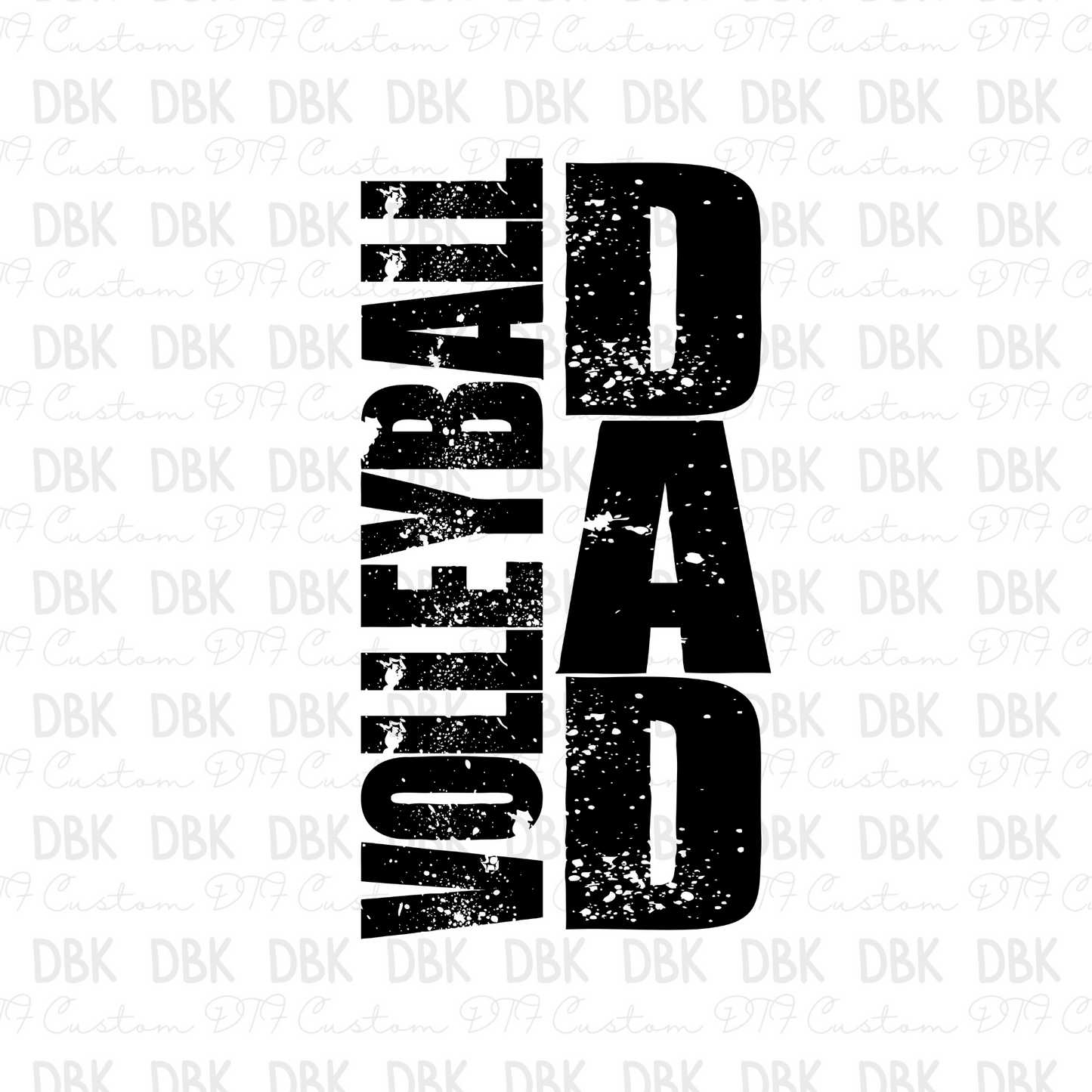 Volleyball Dad DTF Transfer C269