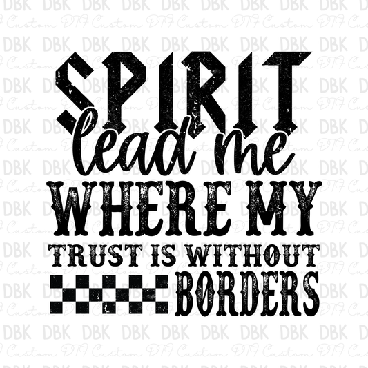 Spirit Lead Me DTF Transfer FT32