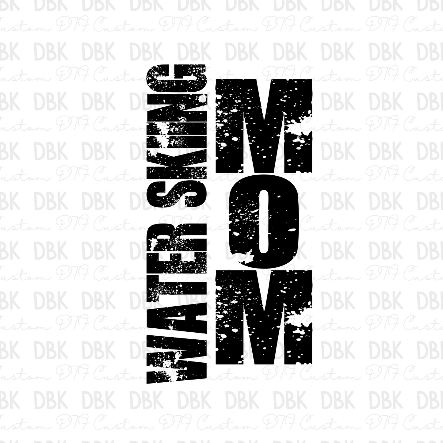 Water Skiing Mom DTF Transfer C273