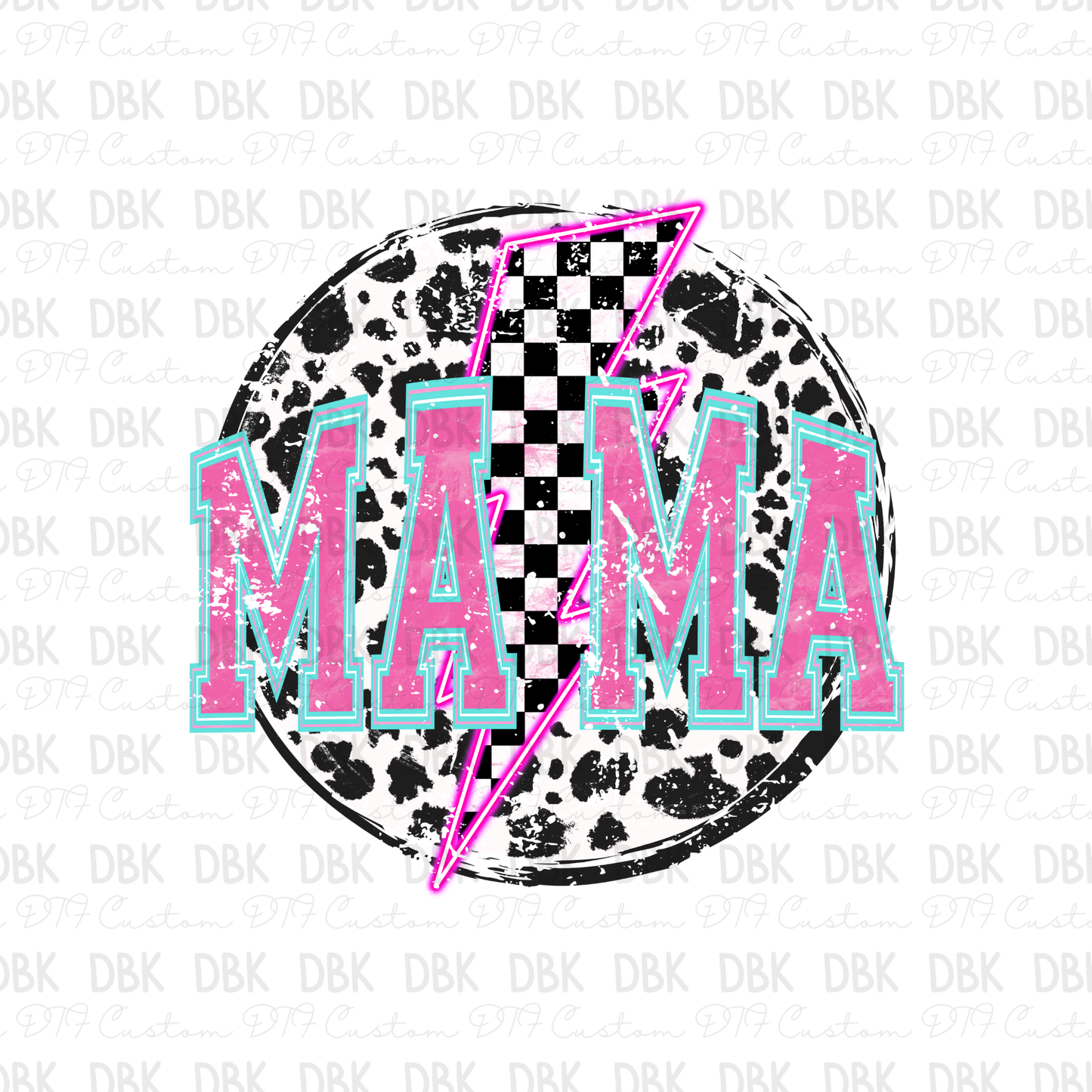 Mama Bolt DTF Transfer N242