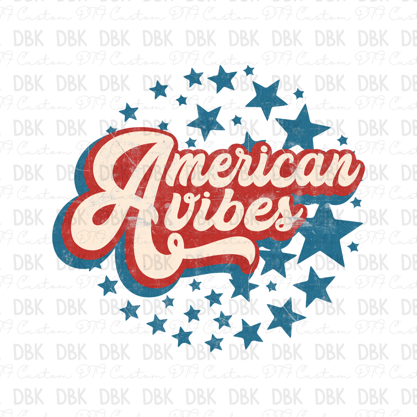 American Vibes DTF Transfer R71