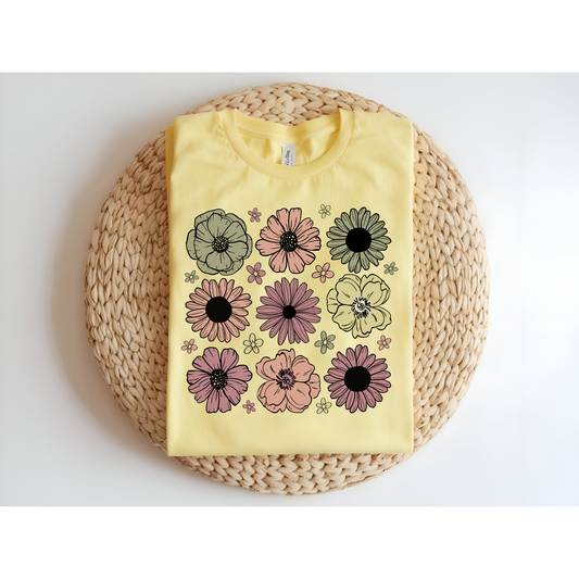 Florals DTF Transfer