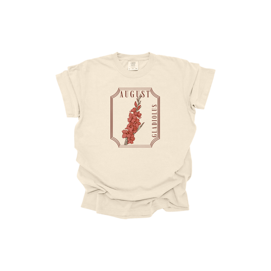 August Floral DTF transfer