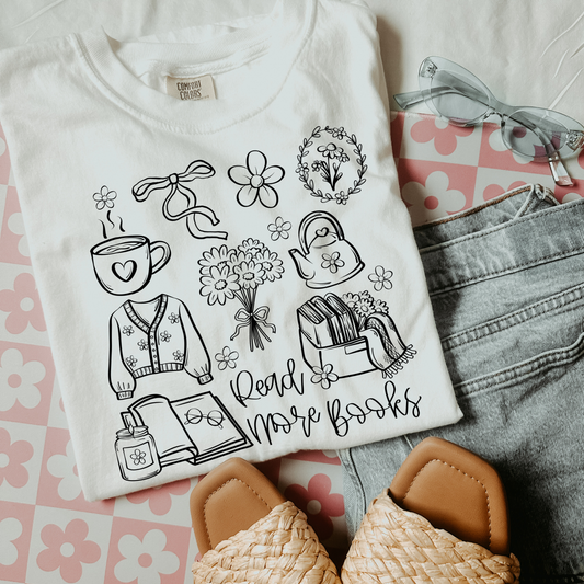 Read more books DTF Transfer BLACK