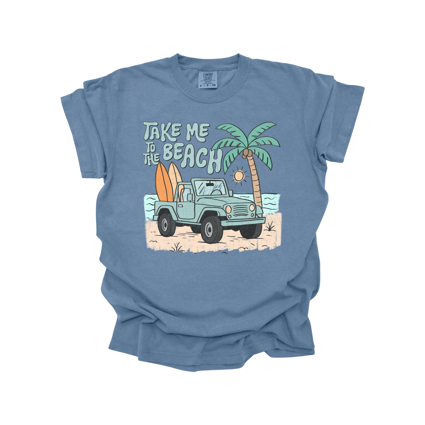 Take me to the Beach DTF Transfer