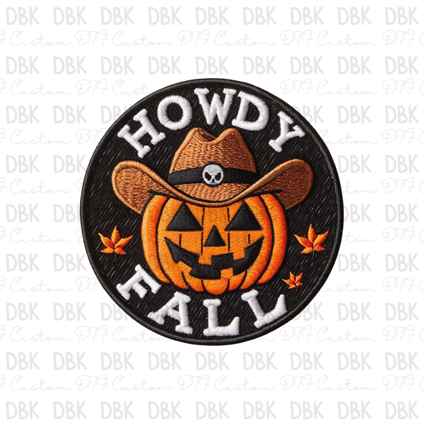 Howdy Fall DTF transfer B71