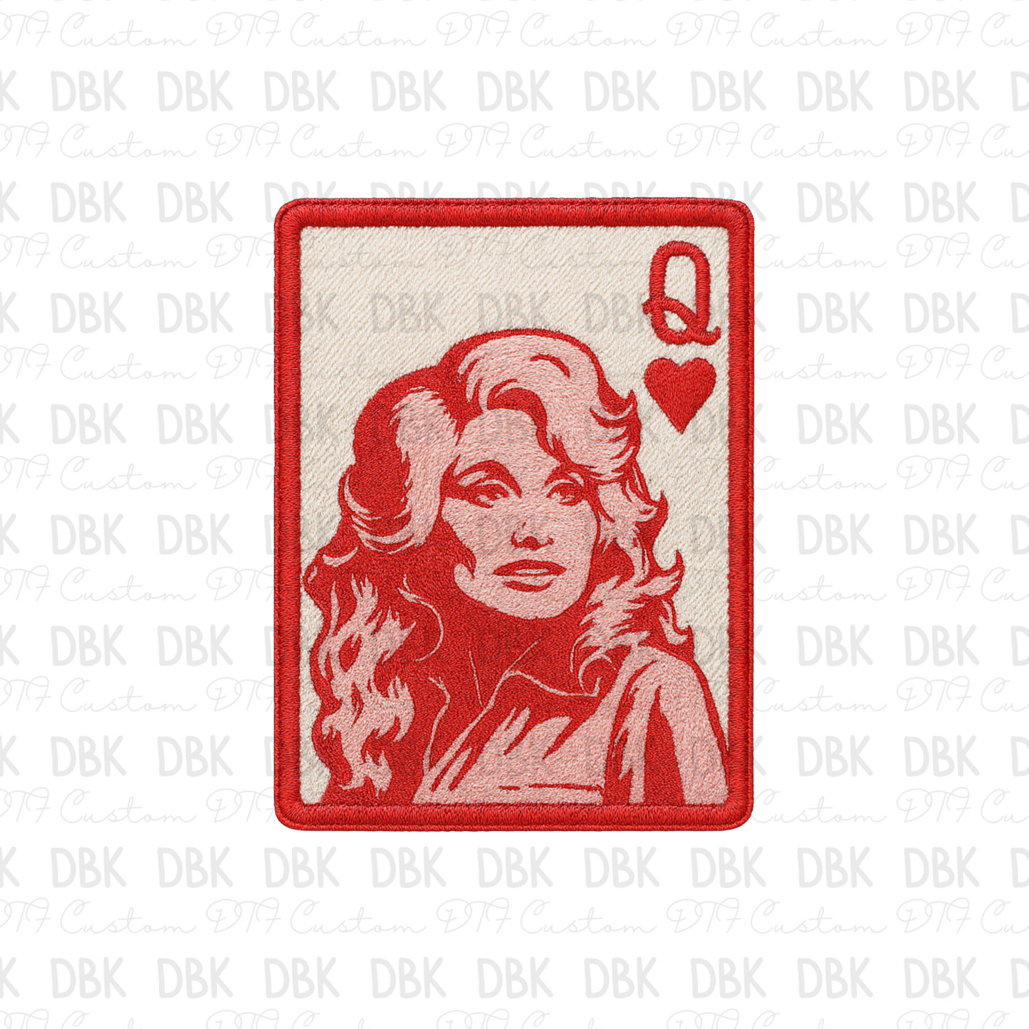 Queen Dolly DTF transfer B331