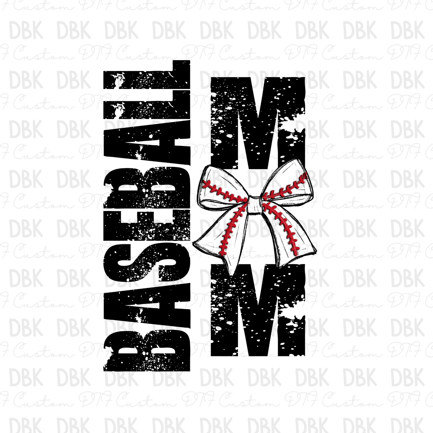 Baseball Mom DTF Transfer C200