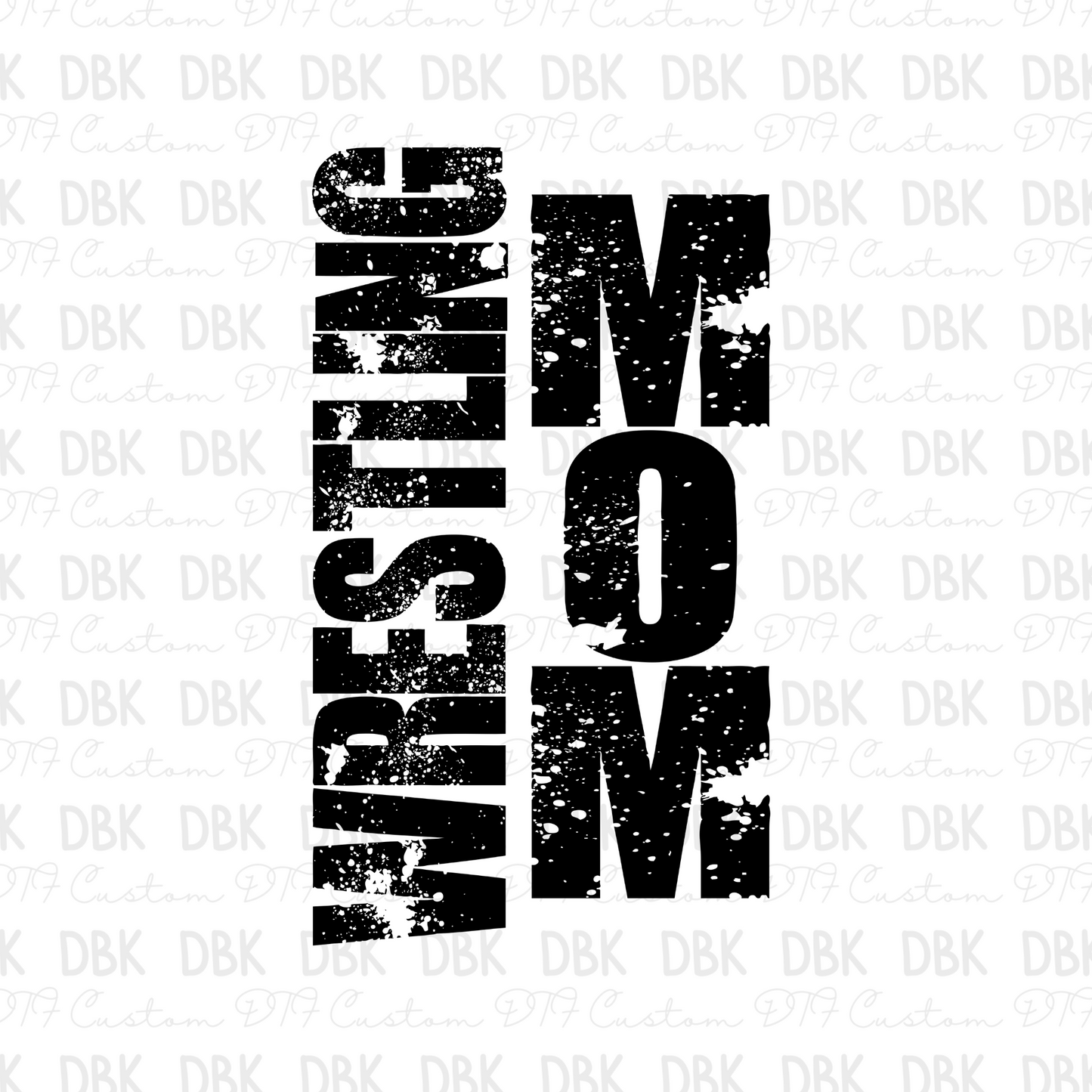 Wrestling Mom DTF Transfer C182