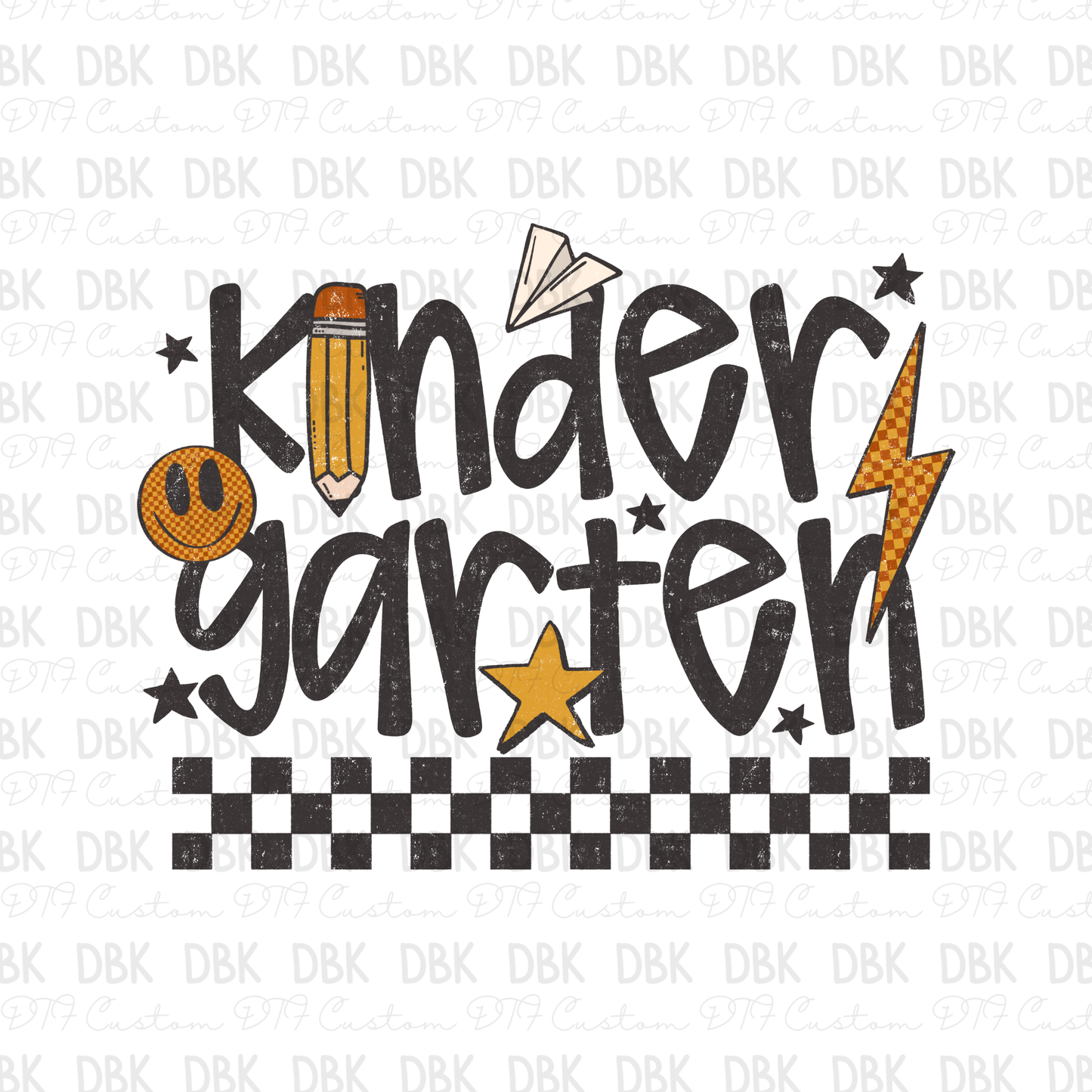 Kindergarten DTF Transfer