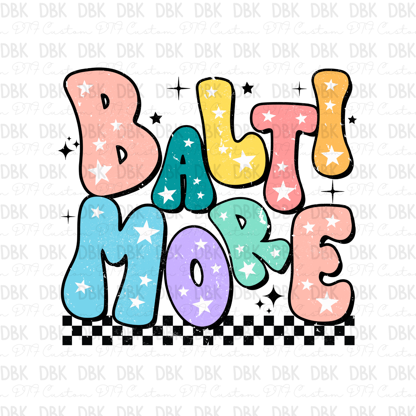 Baltimore DTF transfer