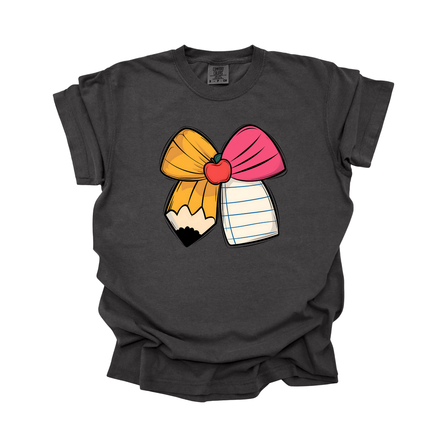 Pencil Bow DTF Transfer A220